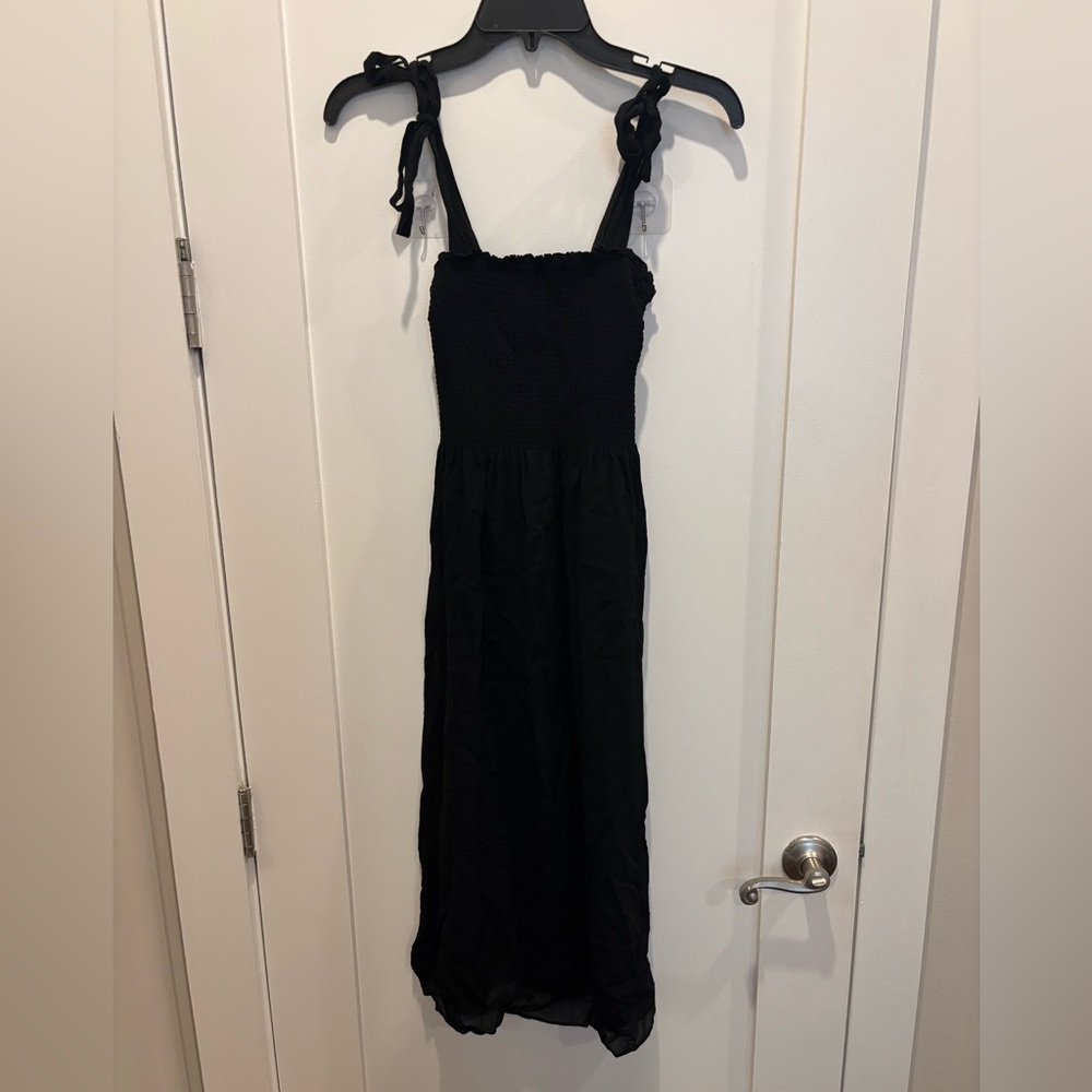 Midi black dress - size 2XS
